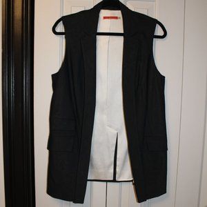 ALICE + OLIVIA Black Vest, Size Medium, Like New